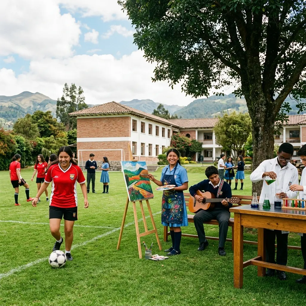 Actividades extracurriculares en colegios ecuatorianos: deporte, arte y mucho más