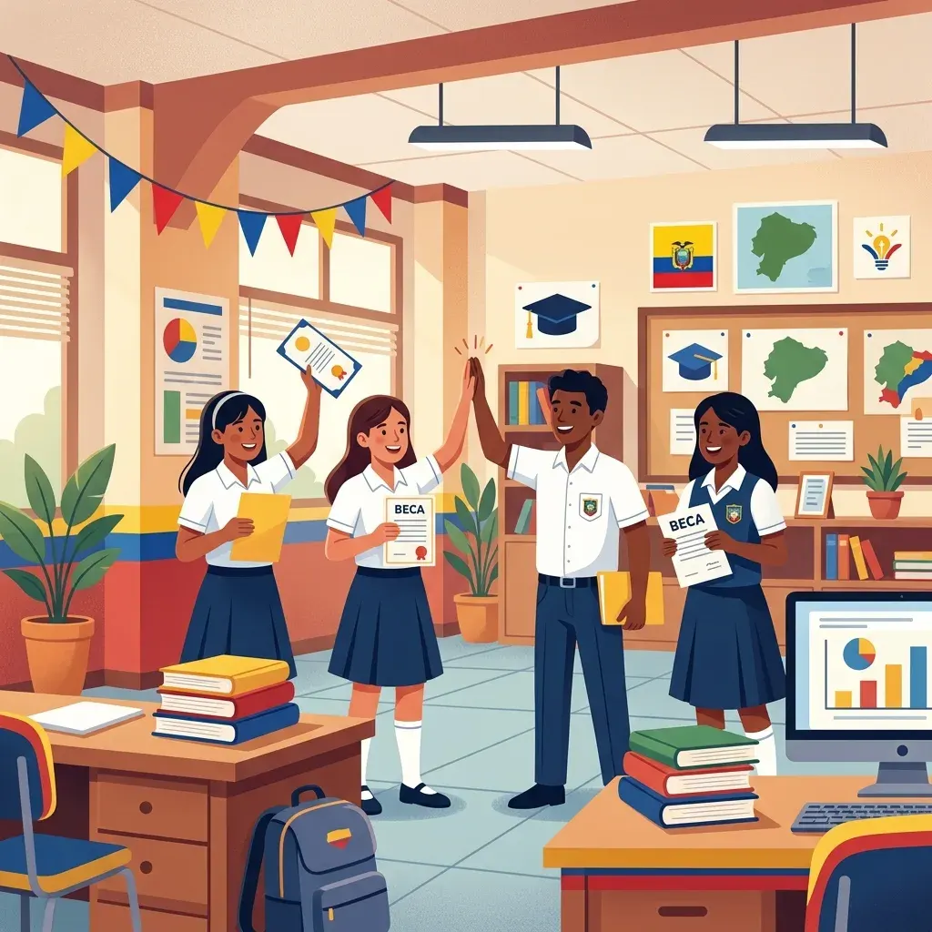 Becas y Ayudas Económicas para Estudiar en Ecuador: Guía Completa 2026
