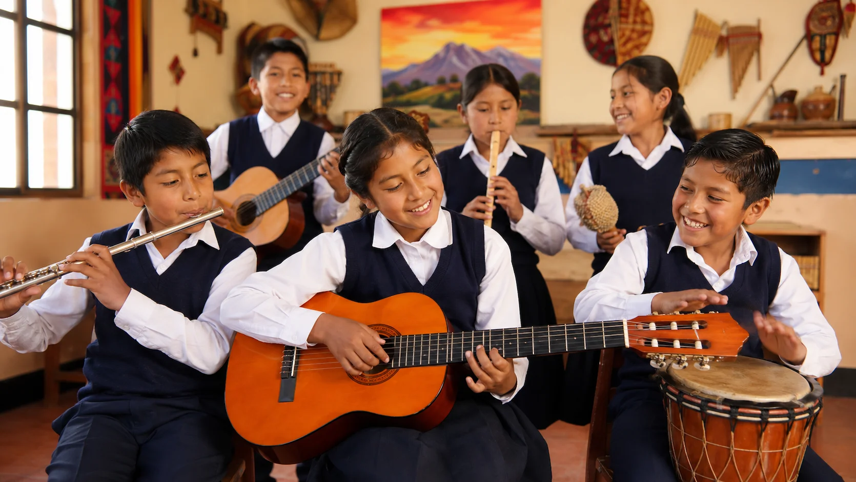 Beneficios de la educación artística y musical en los niños